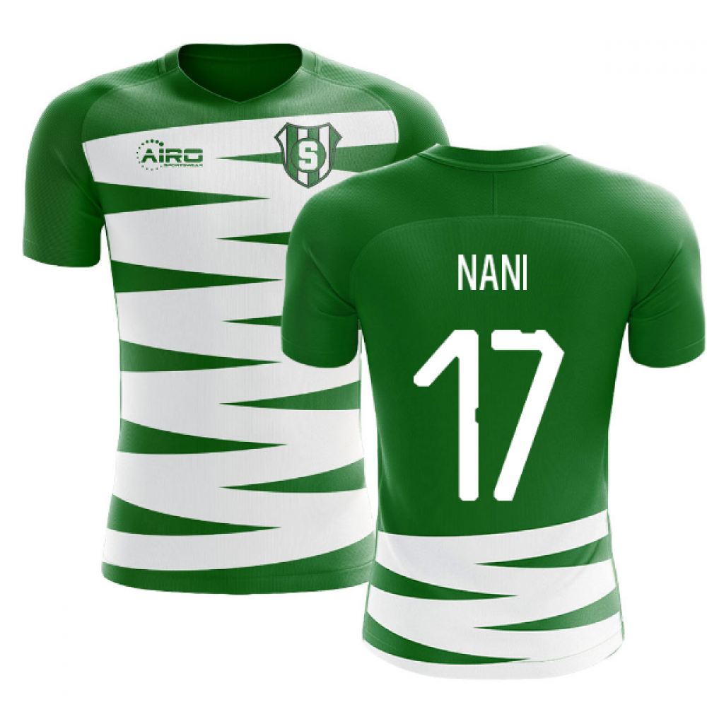 2025-2026 Sporting Lisbon Home Concept Football Shirt (Nani 17)