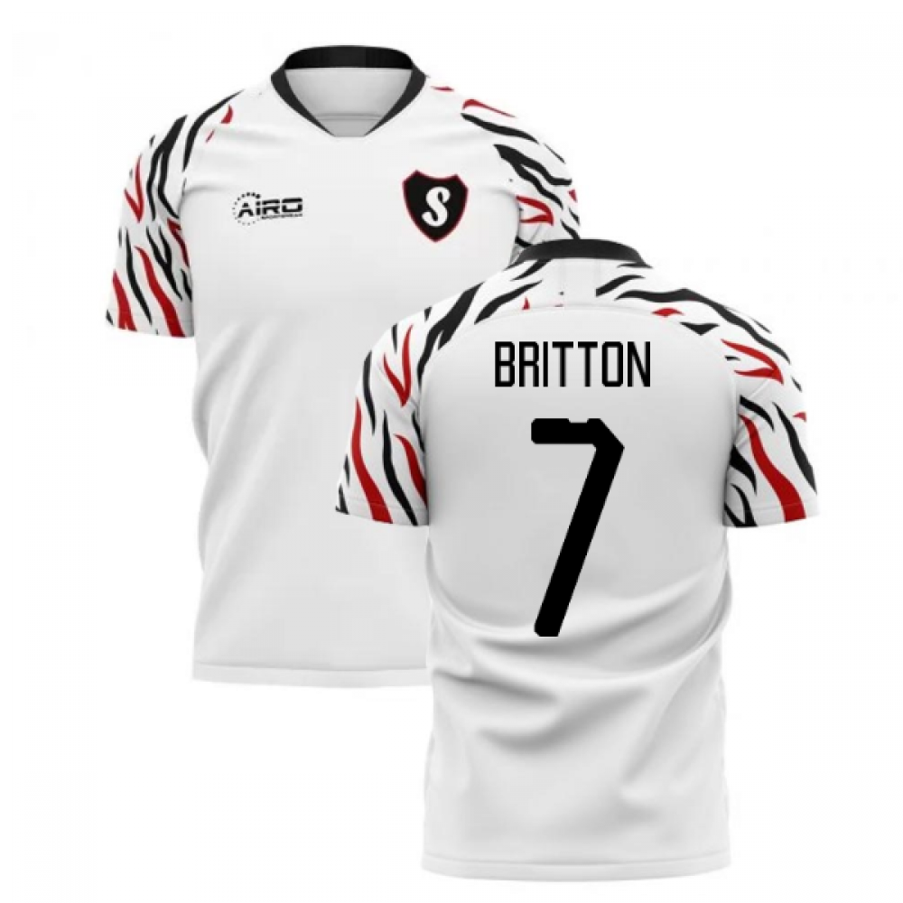 2025-2026 Swansea Home Concept Football Shirt (Britton 7)