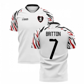 2023-2024 Swansea Home Concept Football Shirt (Britton 7)