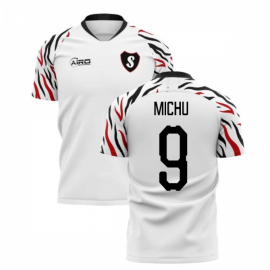 2023-2024 Swansea Home Concept Football Shirt (Michu 9)