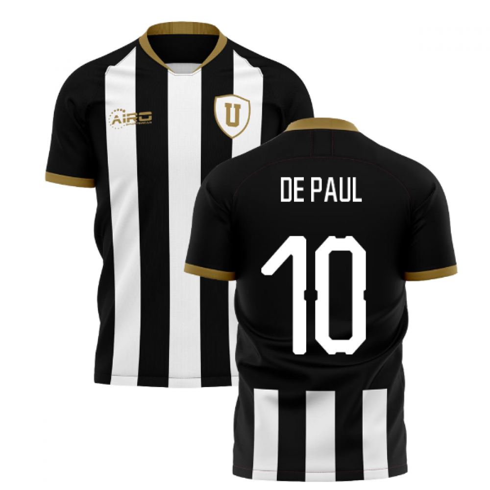 2025-2026 Udinese Home Concept Shirt (DE PAUL 10)