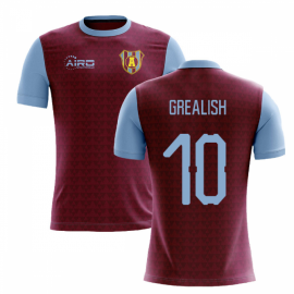 2025-2026 Villa Home Concept Football Shirt (Grealish 10)