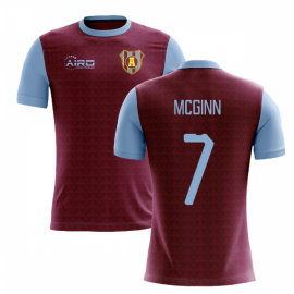 2023-2024 Villa Home Concept Football Shirt (McGinn 7)
