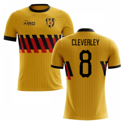 2020-2021 Watford Home Concept Football Shirt (Cleverley 8) - Kids