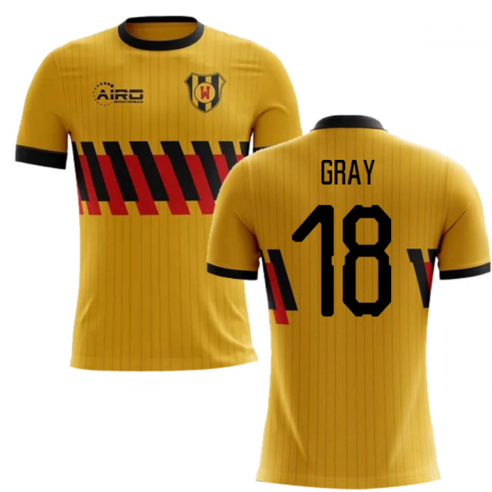 2020-2021 Watford Home Concept Football Shirt (Gray 18) - Kids