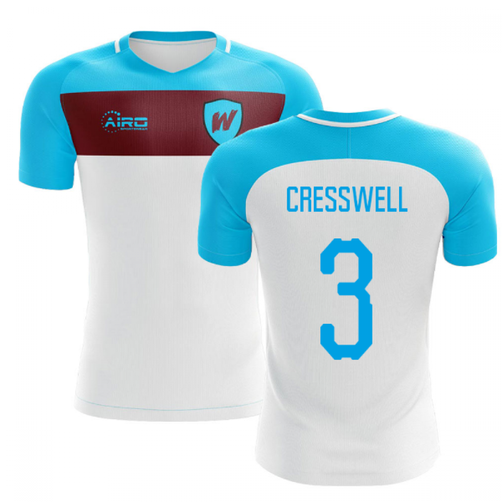 2023-2024 West Ham Away Concept Football Shirt (CRESSWELL 3)