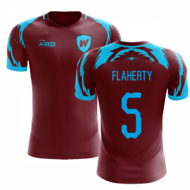 2025-2026 West Ham Home Concept Football Shirt (Flaherty 5)