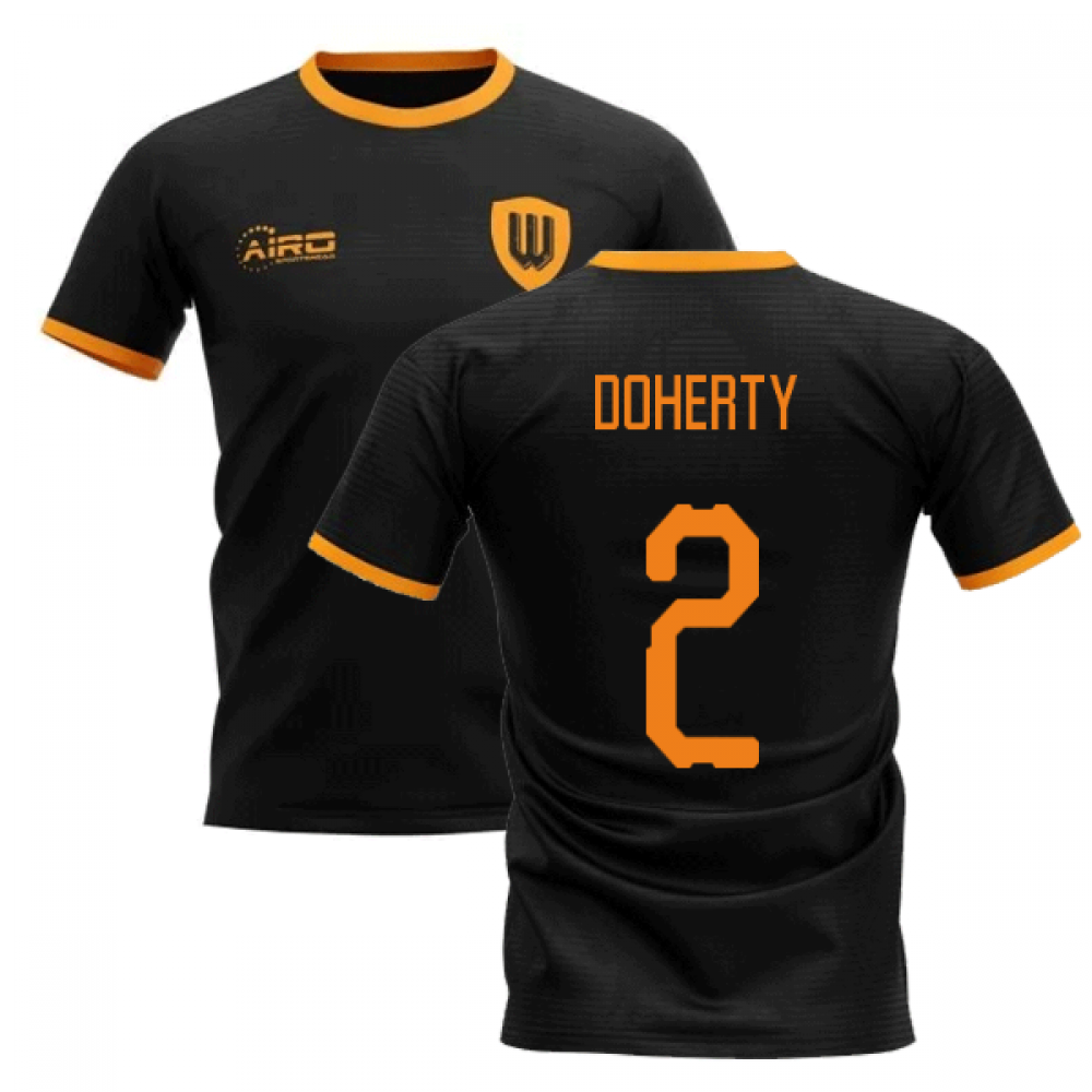 2025-2026 Wolverhampton Away Concept Football Shirt (DOHERTY 2)