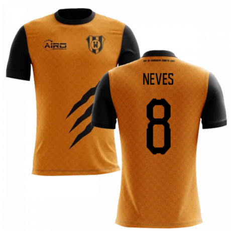 2025-2026 Wolverhampton Home Concept Football Shirt (Neves 8) - Kids