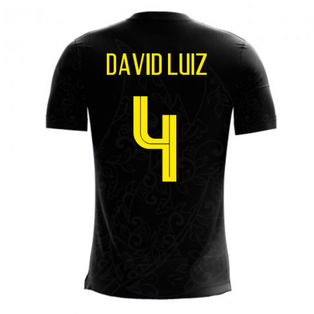 2023-2024 Brazil Third Concept Football Shirt (David Luiz 4)