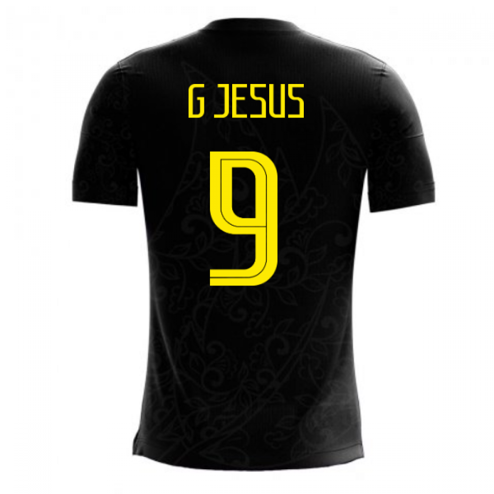 2023-2024 Brazil Third Concept Football Shirt (G Jesus 9)