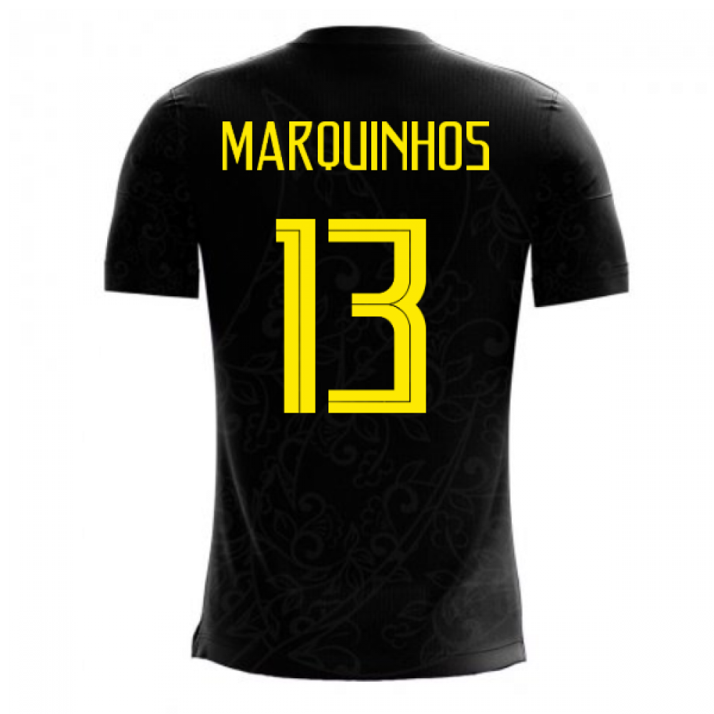 2023-2024 Brazil Third Concept Football Shirt (Marquinhos 13)