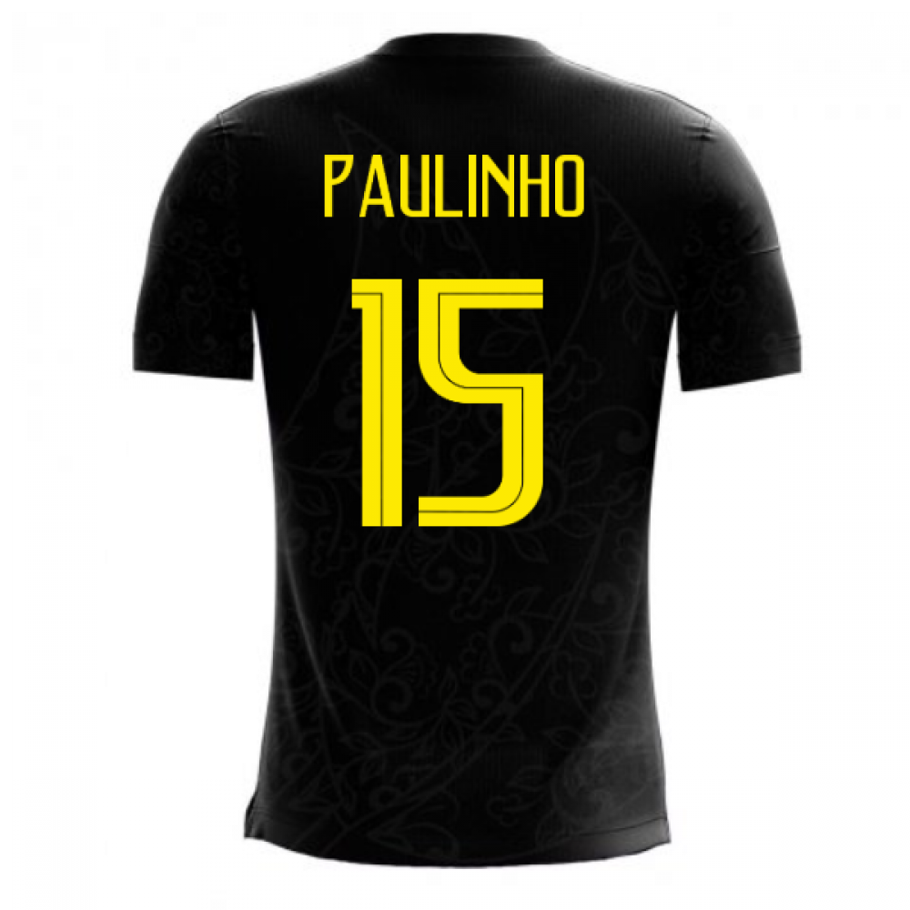2023-2024 Brazil Third Concept Football Shirt (Paulinho 15)