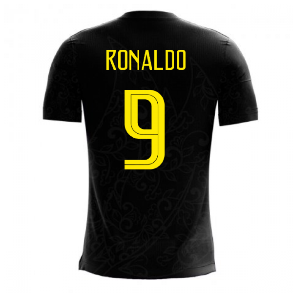 2023-2024 Brazil Third Concept Football Shirt (Ronaldo 9)