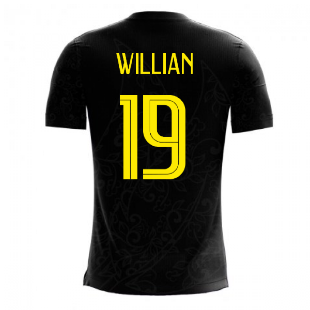 2023-2024 Brazil Third Concept Football Shirt (Willian 19)