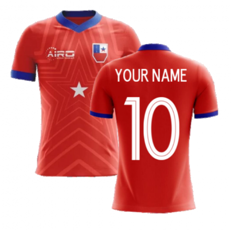 2023-2024 Chile Home Concept Football Shirt (Your Name)