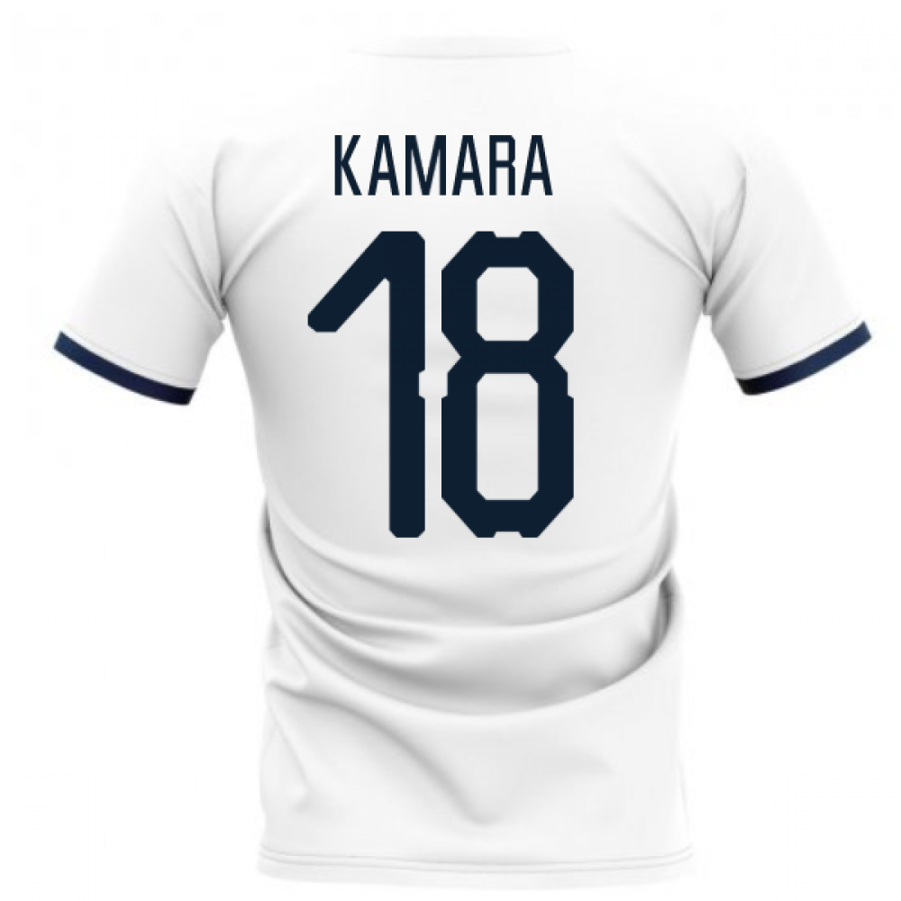 2025-2026 Glasgow Away Concept Football Shirt (Kamara 18)