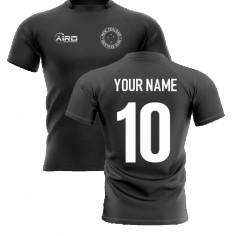 2025-2026 New Zealand Home Concept Rugby Shirt (Your Name)