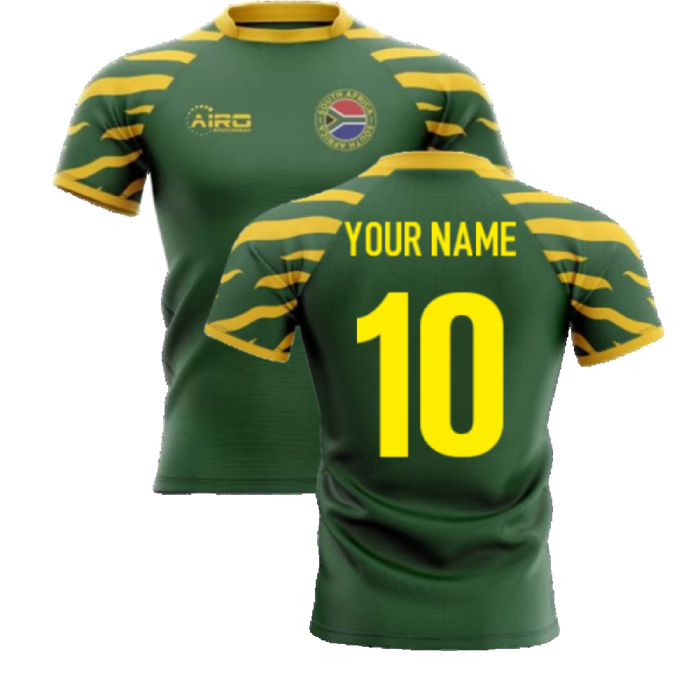 2023-2024 South Africa Springboks Home Concept Rugby Shirt (Your Name)