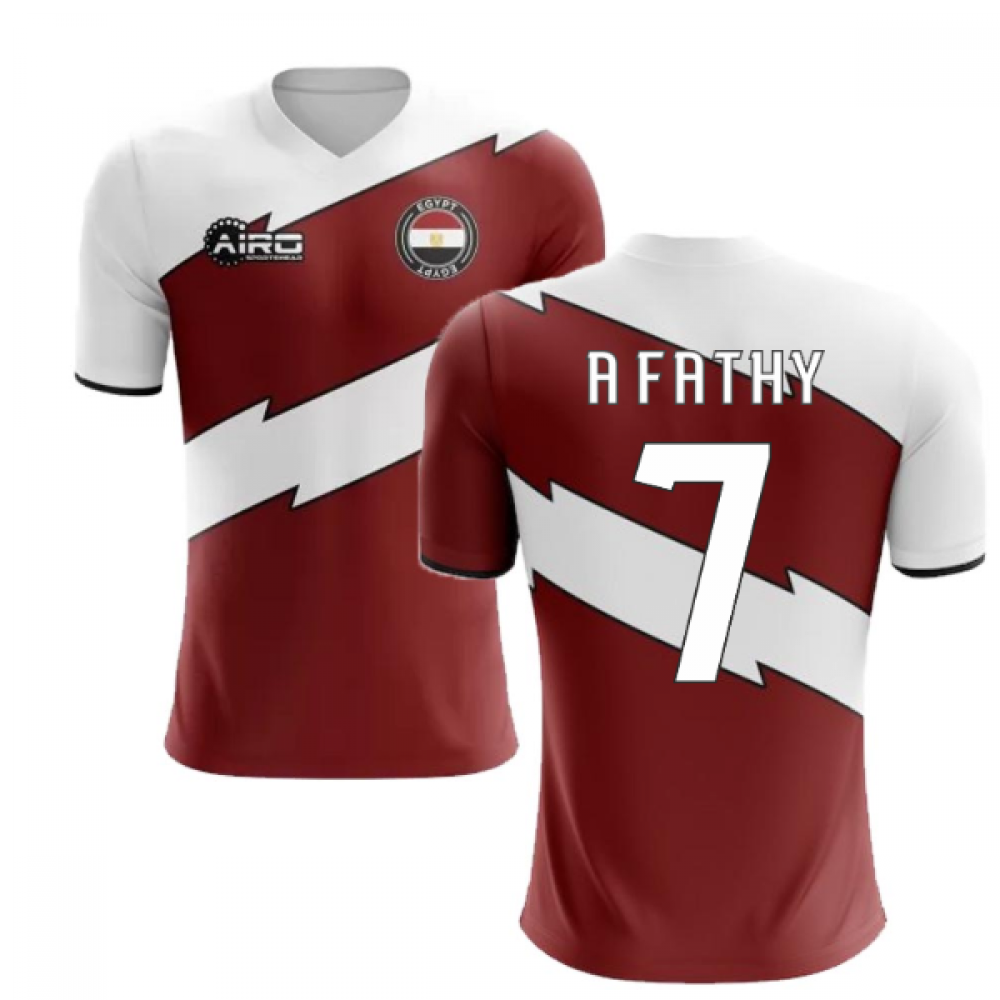 2020-2021 Egypt Home Concept Shirt (A Fathy 7) - Kids