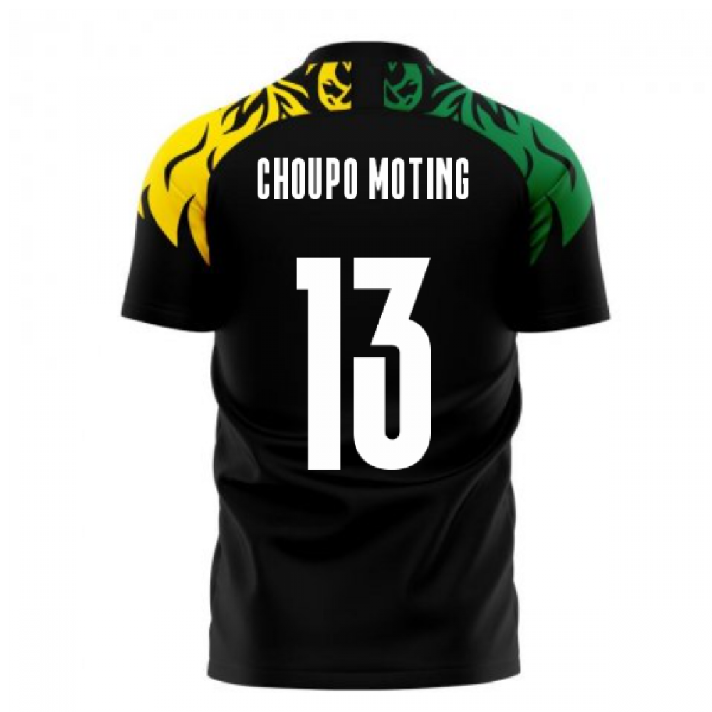 Cameroon 2023-2024 Third Concept Football Kit (Airo) (CHOUPO MOTING 13)