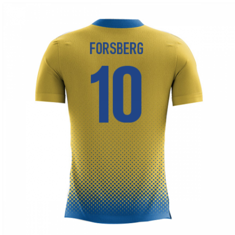 2025-2026 Sweden Airo Concept Home Shirt (Forsberg 10)