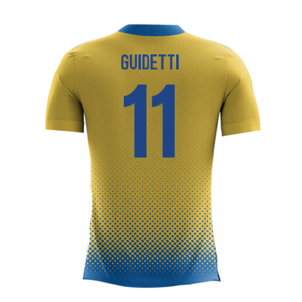 2025-2026 Sweden Airo Concept Home Shirt (Guidetti 11)