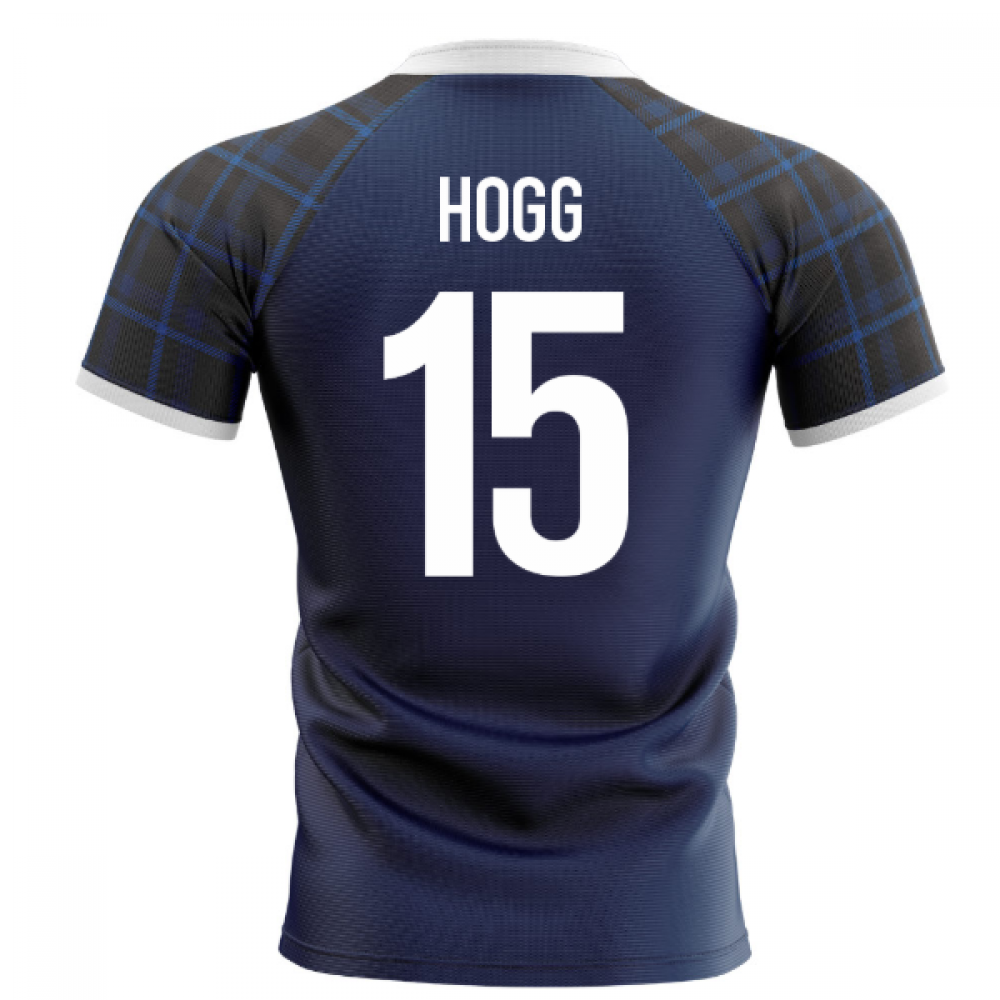 2023-2024 Scotland Home Concept Rugby Shirt (Hogg 15)