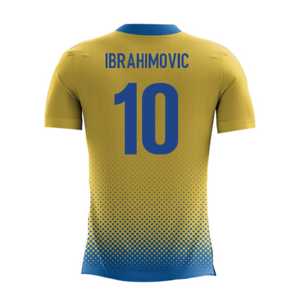 2025-2026 Sweden Airo Concept Home Shirt (Ibrahimovic 10)