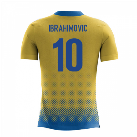 2023-2024 Sweden Airo Concept Home Shirt (Ibrahimovic 10)