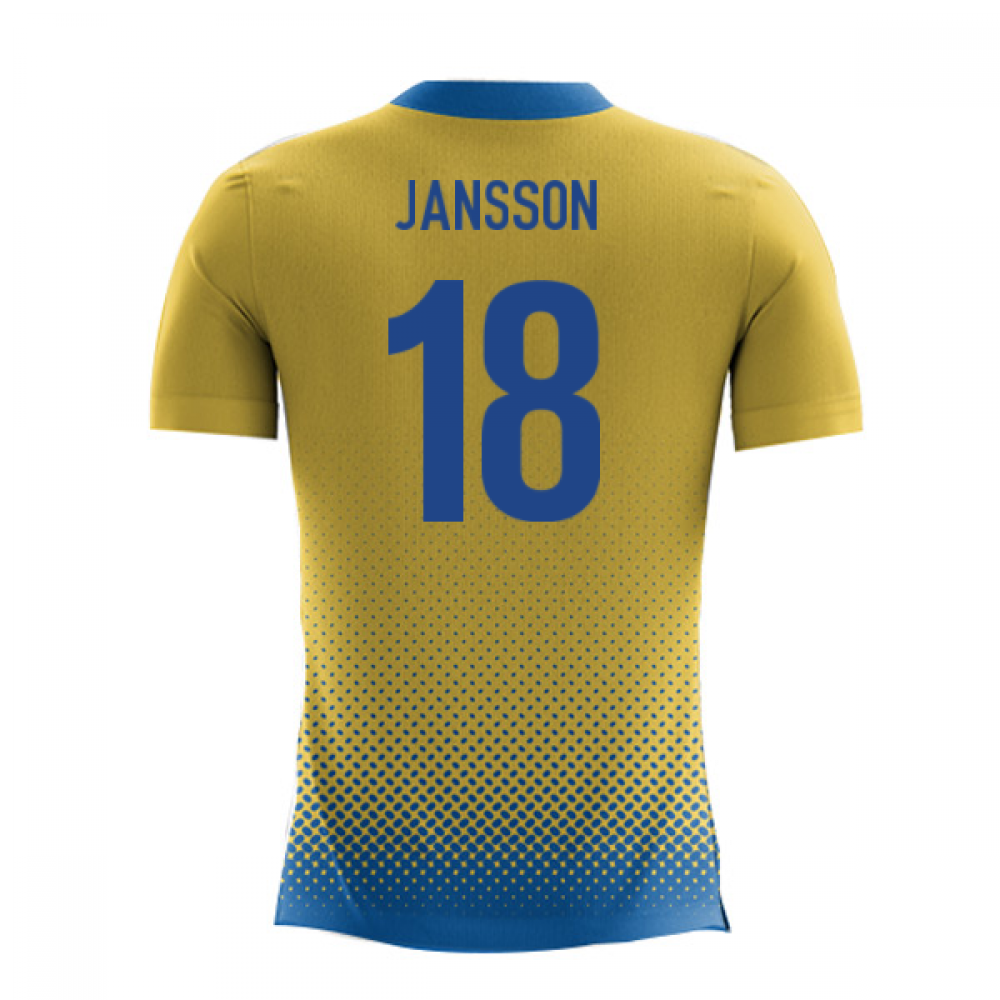 2025-2026 Sweden Airo Concept Home Shirt (Jansson 18)
