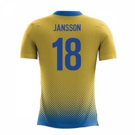 2024-2025 Sweden Airo Concept Home Shirt (Jansson 18)