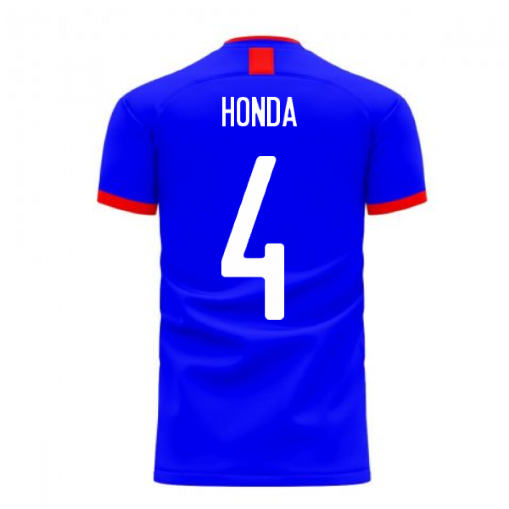 Japan 2023-2024 Home Concept Football Kit (Airo) (HONDA 4)