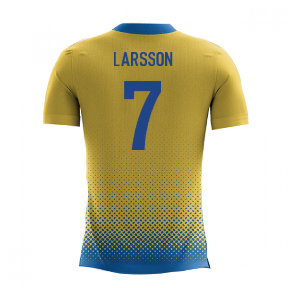 2025-2026 Sweden Airo Concept Home Shirt (Larsson 7)