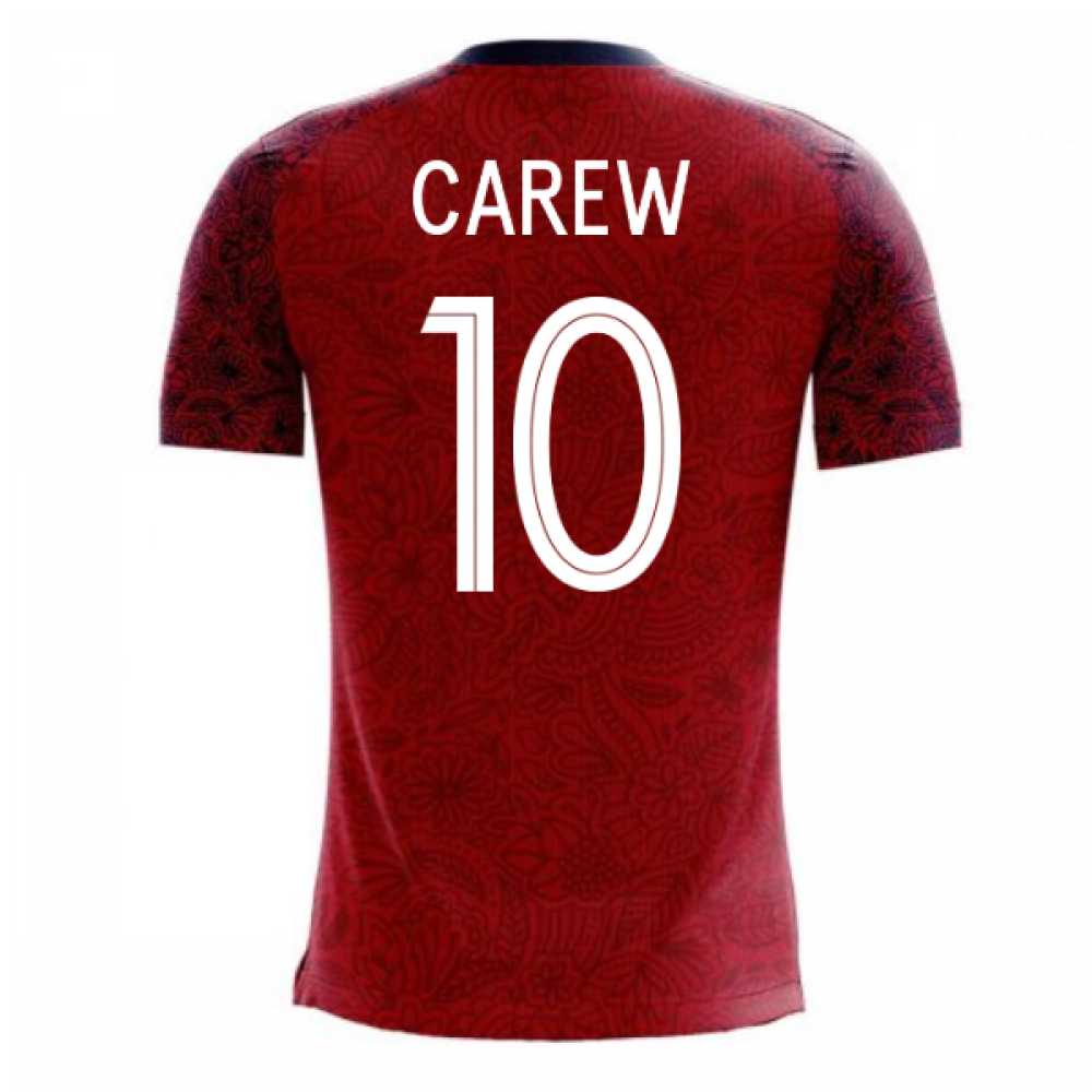 Norway 2023-2024 Home Concept Football Kit (Airo) (CAREW 10)