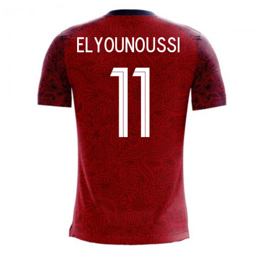 Norway 2024-2025 Home Concept Football Kit (Airo) (ELYOUNOUSSI 11)