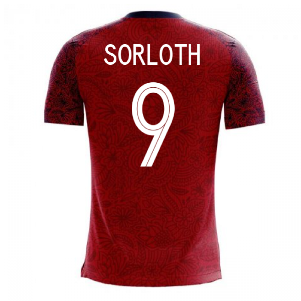 Norway 2023-2024 Home Concept Football Kit (Airo) (SORLOTH 9)