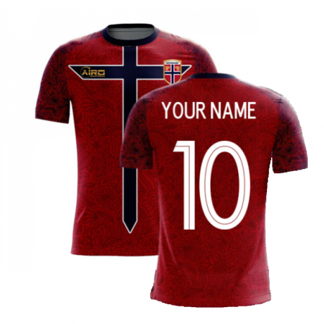 Norway 2025-2026 Home Concept Football Kit (Airo) (Your Name)