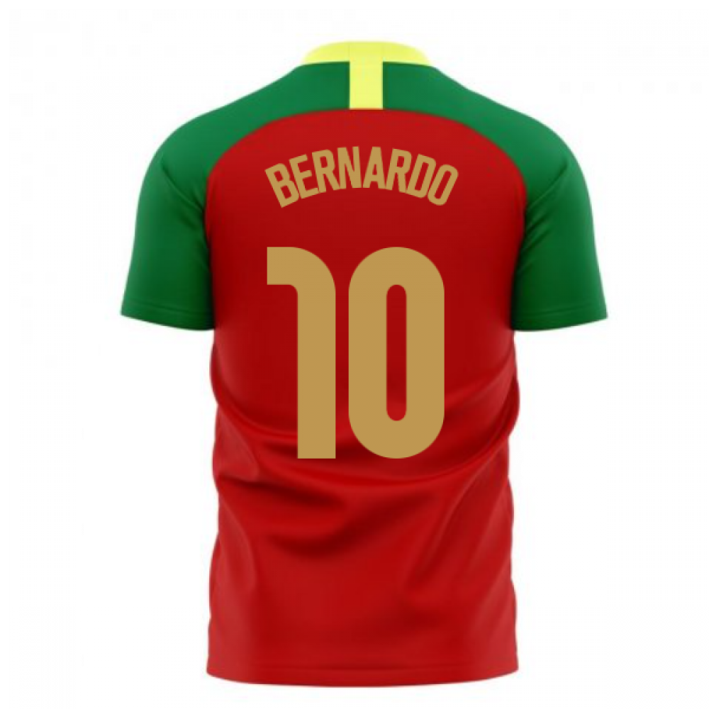 Portugal 2025-2026 Home Concept Football Kit (Airo) (Bernardo 10)