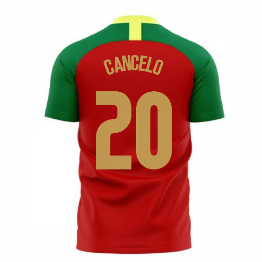 Portugal 2025-2026 Home Concept Football Kit (Airo) (Cancelo 20)