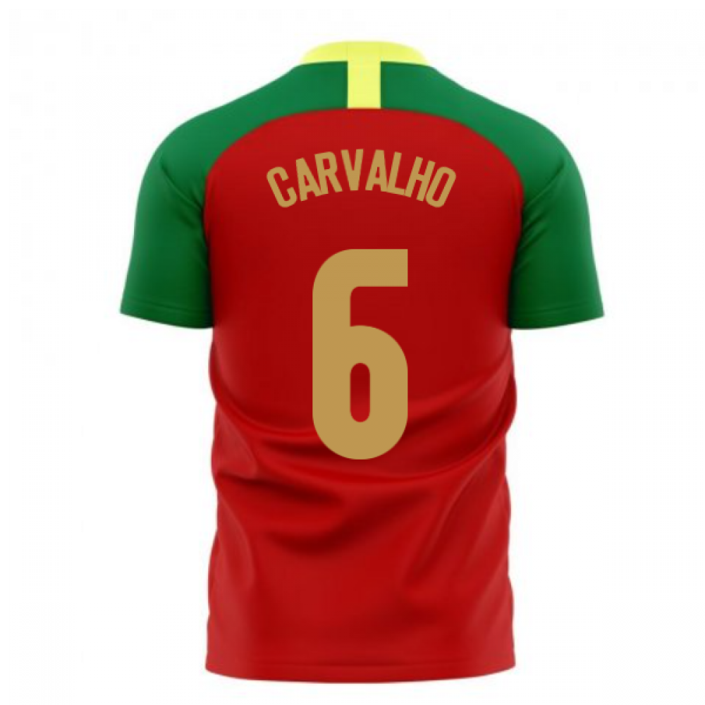 Portugal 2023-2024 Home Concept Football Kit (Airo) (CARVALHO 6)