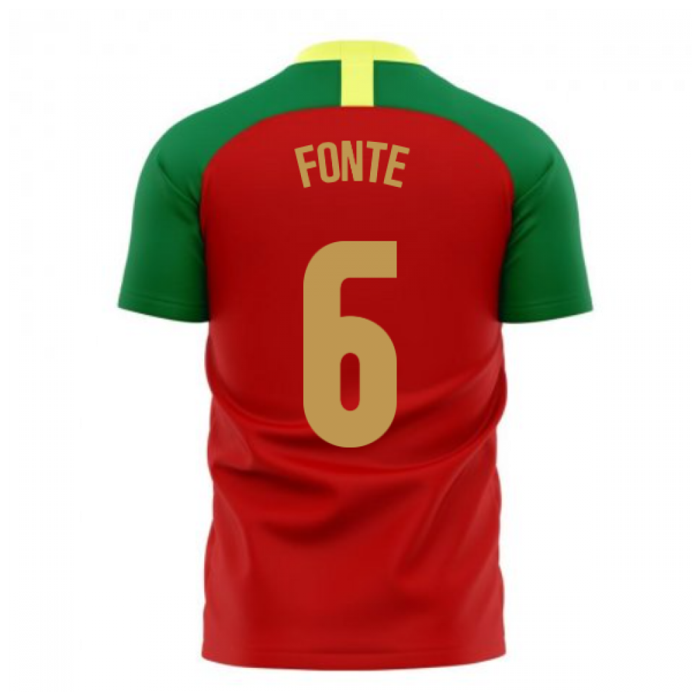 Portugal 2023-2024 Home Concept Football Kit (Airo) (Fonte 6)