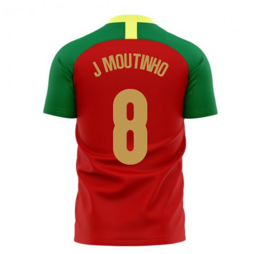 Portugal 2025-2026 Home Concept Football Kit (Airo) (J.Moutinho 8)