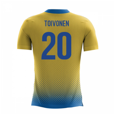 2025-2026 Sweden Airo Concept Home Shirt (Toivonen 20)