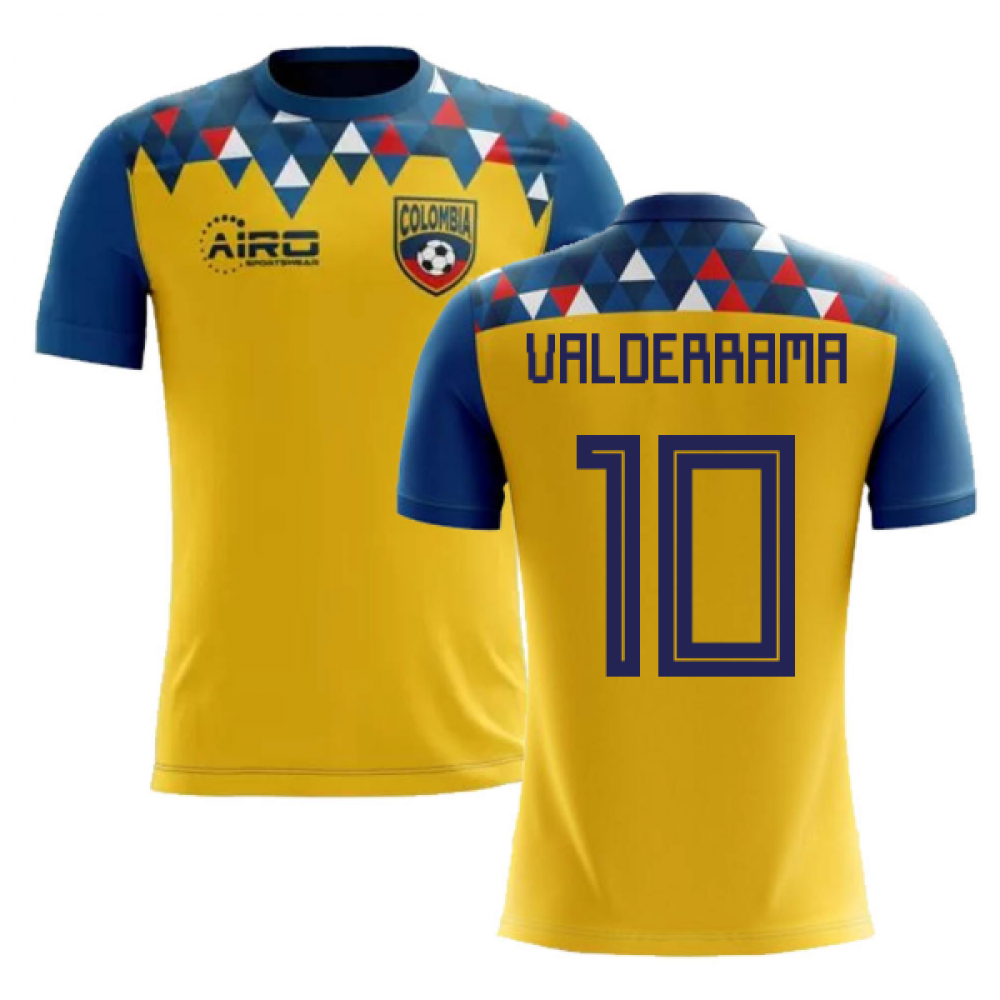 2025-2026 Colombia Concept Football Shirt (Valderrama 10)