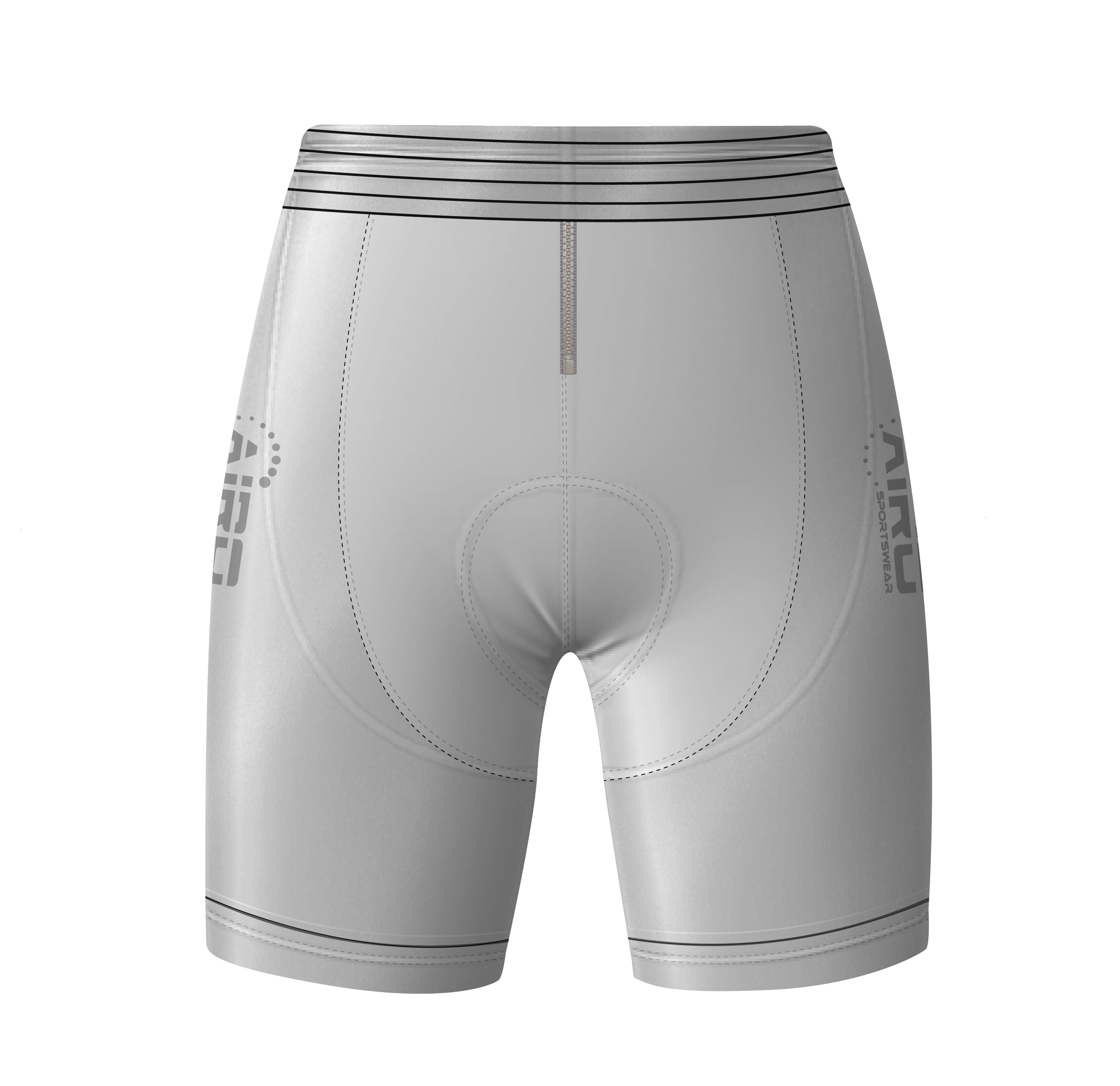 Image of Airosportswear Yellow Splatter Cycling Shorts